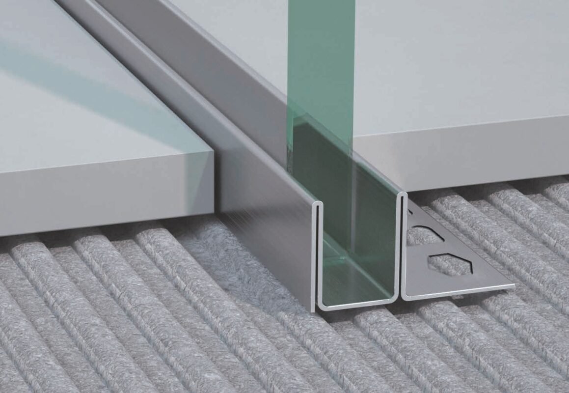 Glass Profile - SF218 - STAINLESS STEEL