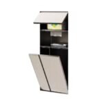 Hidden All-in-one niche（toilet brush included) - YX-SSNFB04 - STAINLESS STEEL